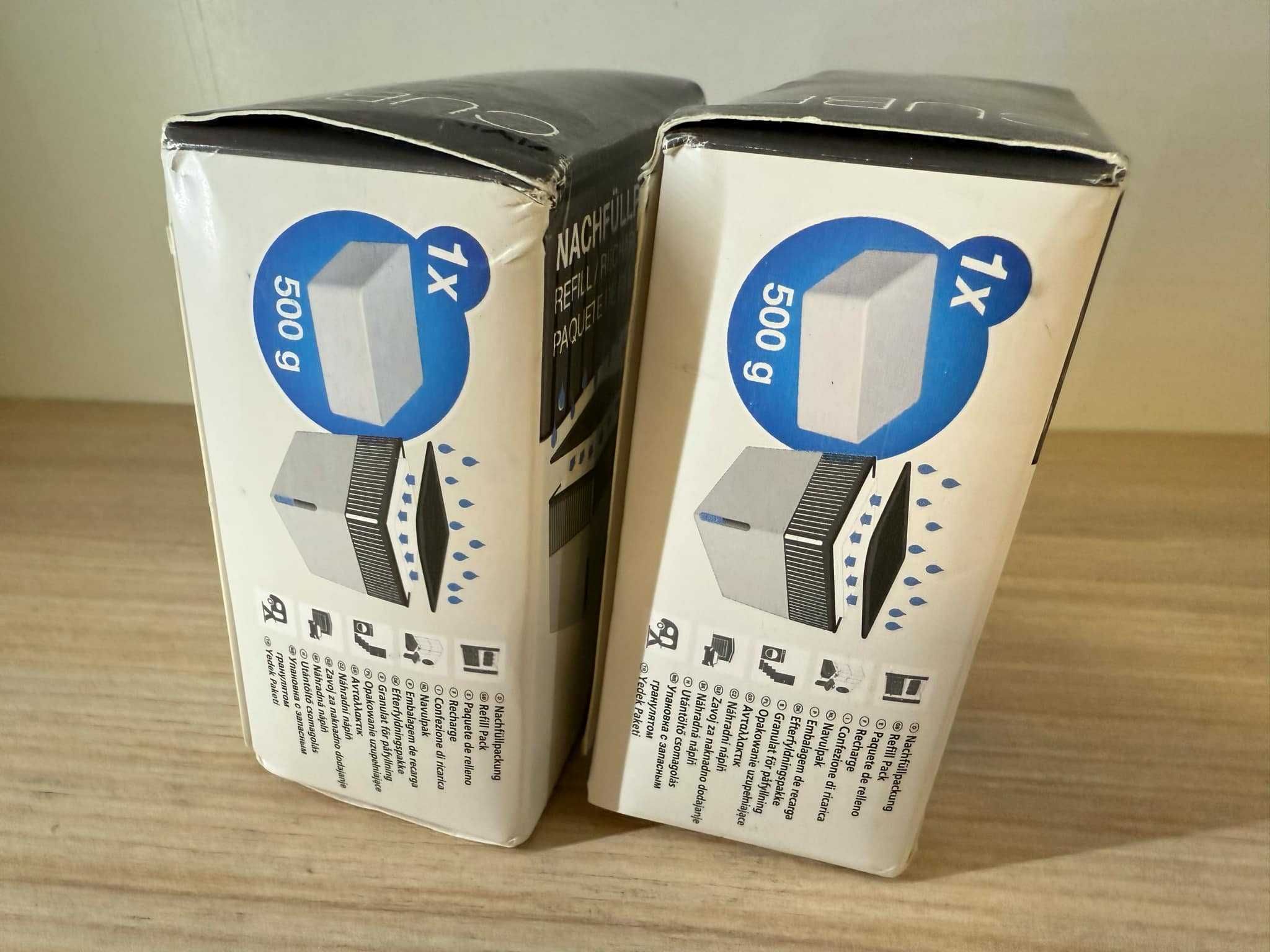 Wenko wkłady do pochłaniacza wilgoci, kostka 2x500g
