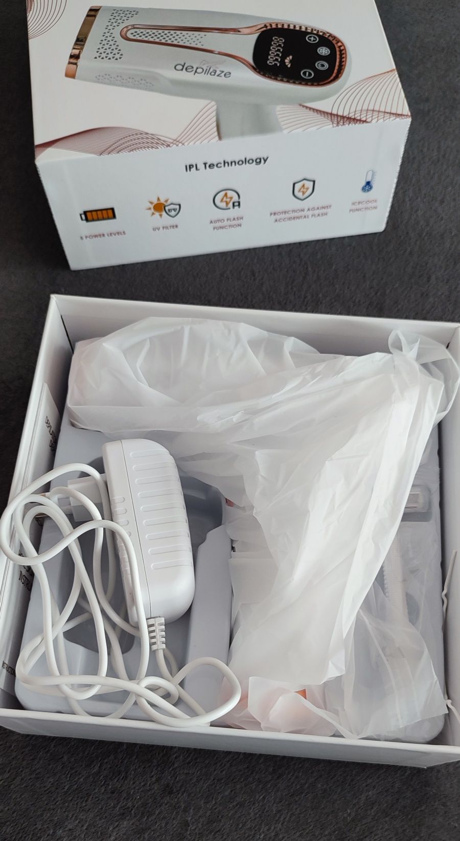 Depilator IPL bezbolesny