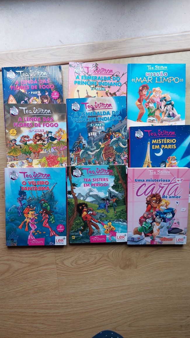 Coleção de livros  da tia stilton