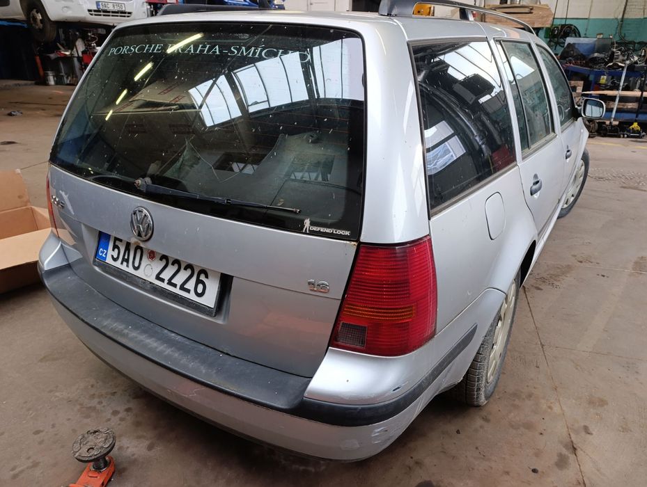 Golf 4 мотор 1.6 BCB капот бампер фари підрамник полуось супорта.