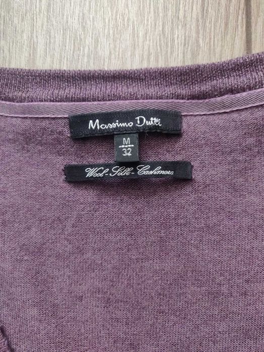 Туника платье, свитер Massimo Dutti wool cashmere M 32 цвет марсала.