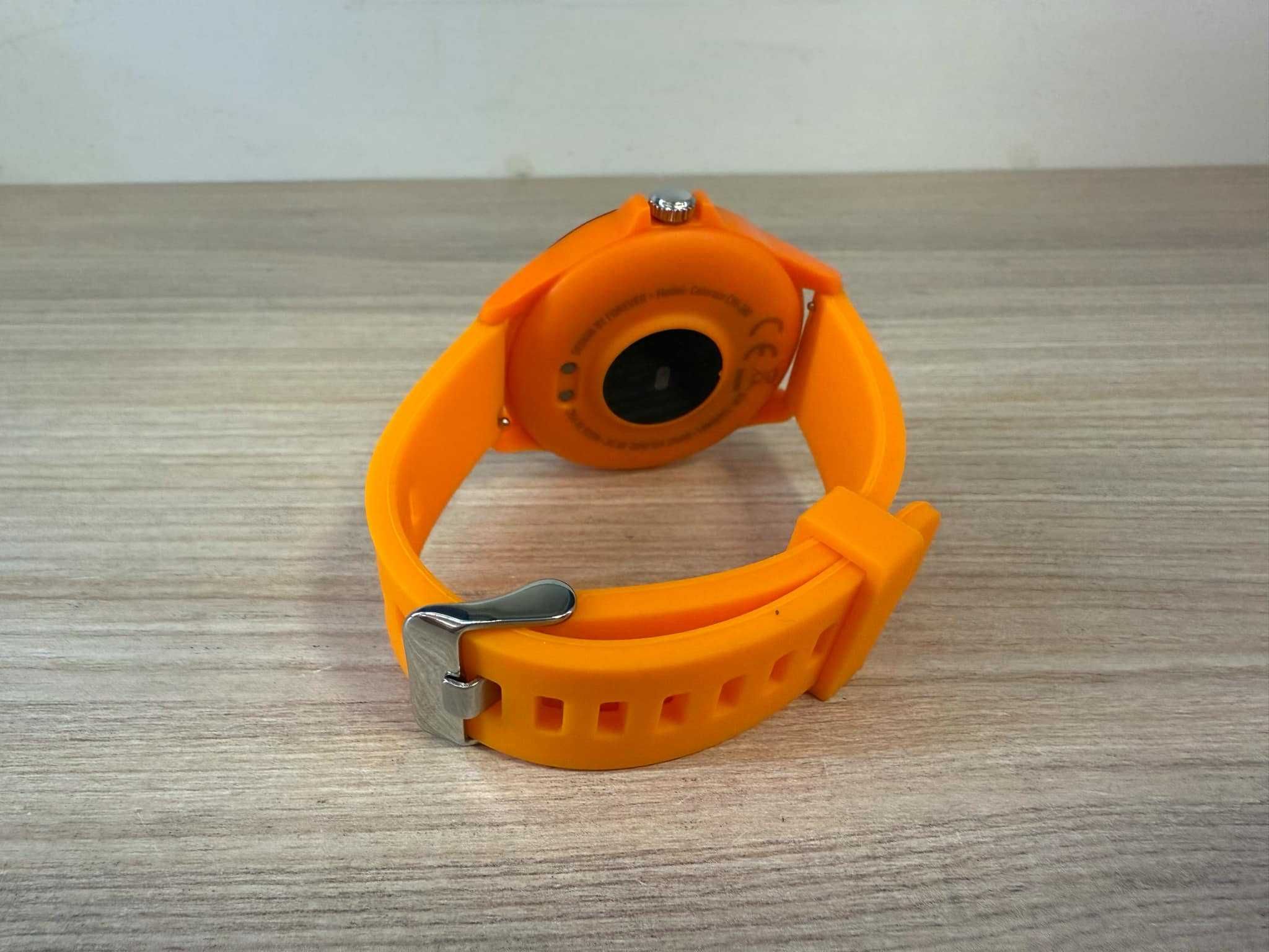 Smartwatch zegarek Forever Colorum CW-300 | POMARAŃCZOWY |