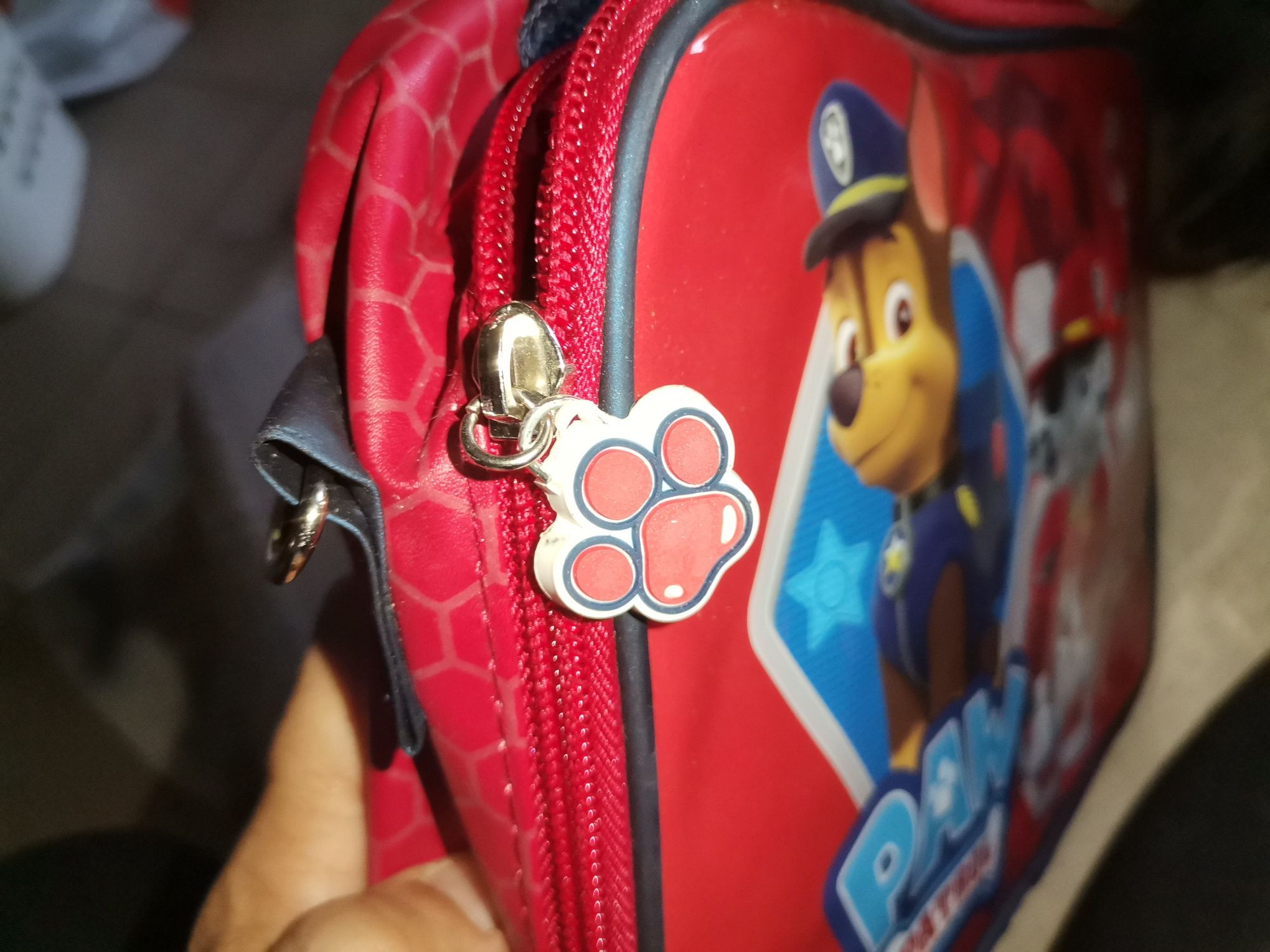 Mala Paw Patrol vermelha