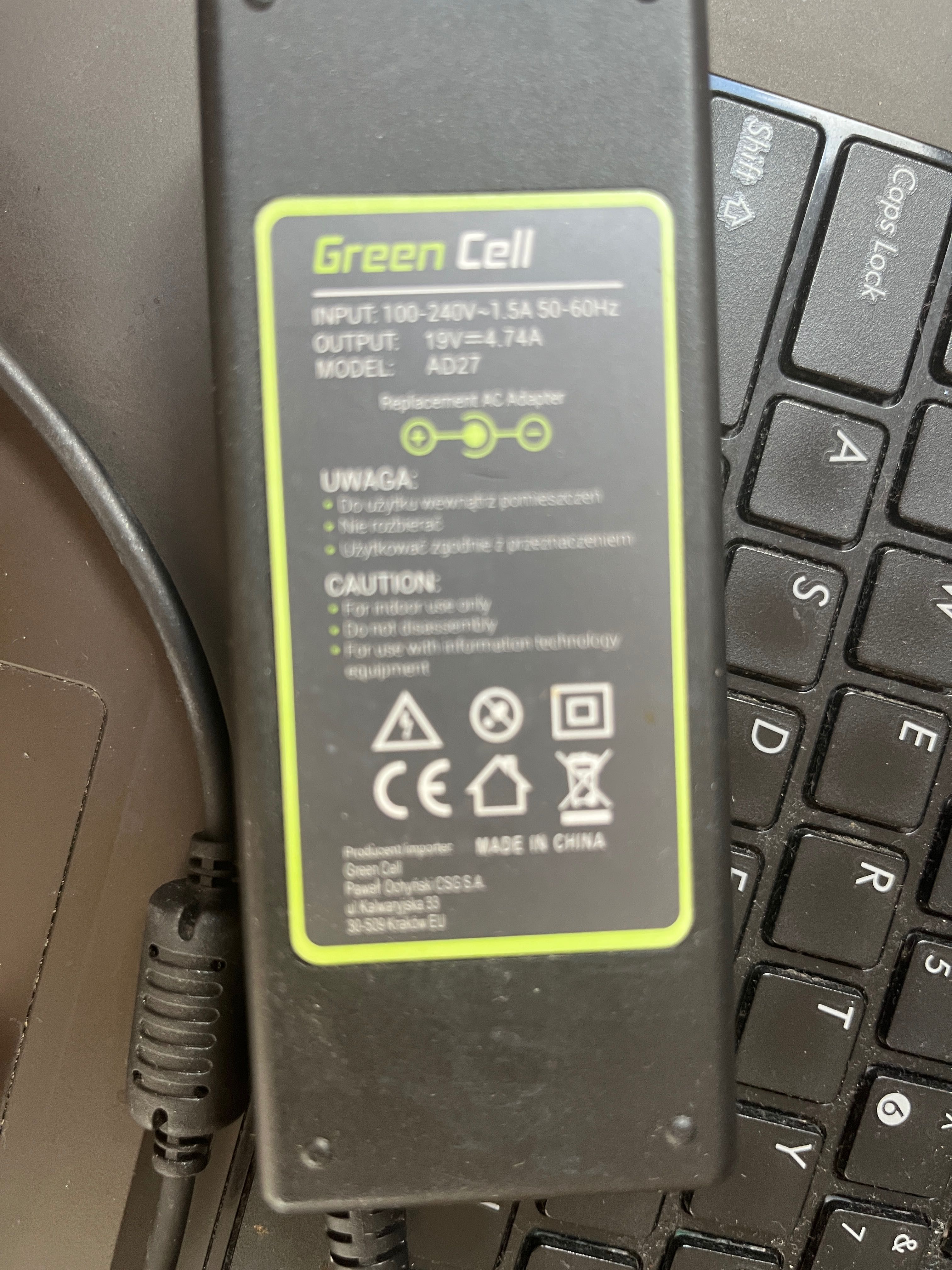 ASUS N71J  17” Obudowa i ładowarka