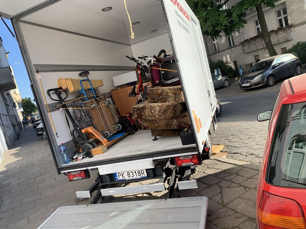 Przeprowadzki, Wrocław,Transport,Usługi przeprowadzkowe, bagażówka