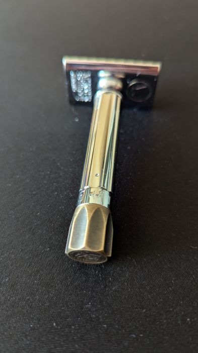 Merkur Solingen progress brass т-образный станок, бронза