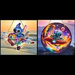 Placa de acrilico Disney Stitch