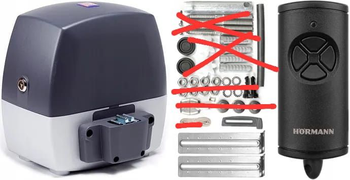 Hörmann LineaMatic P2 – napęd do bramy przesuwnej+fotokomórki+pilot