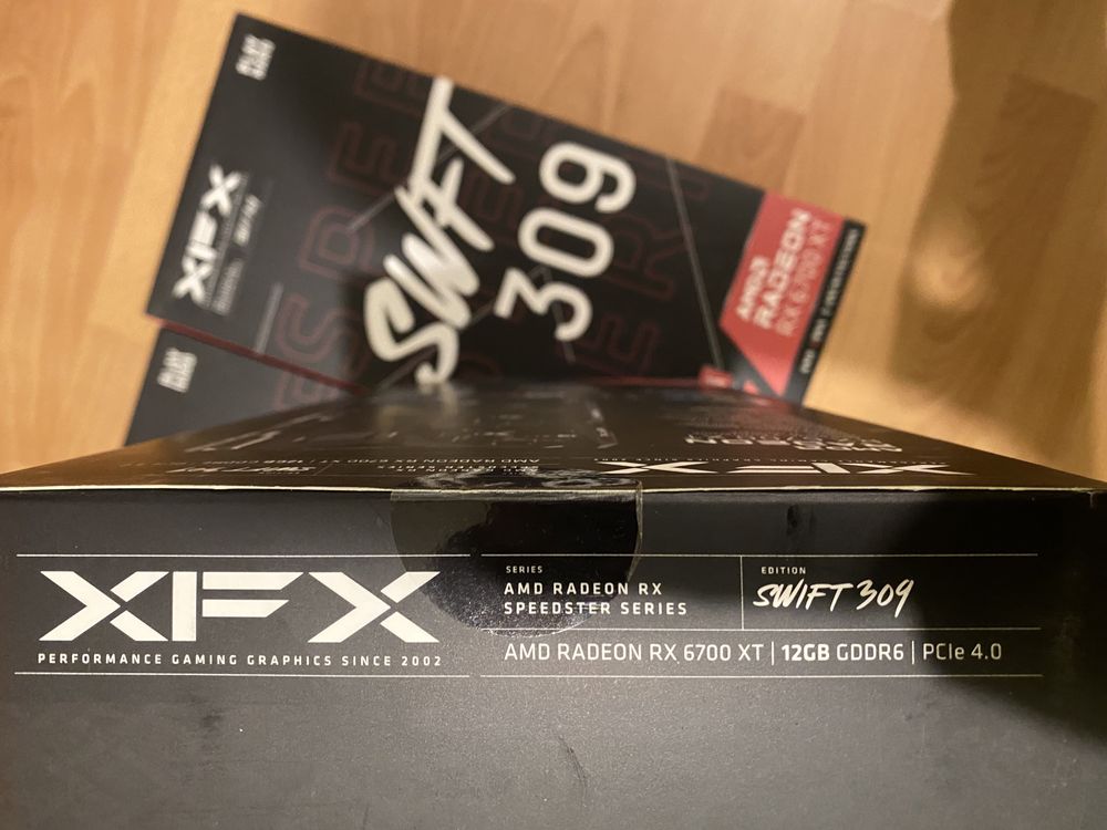 НОВА Відеокарта XFX Radeon RX 6700 XT SWFT 309 12GB