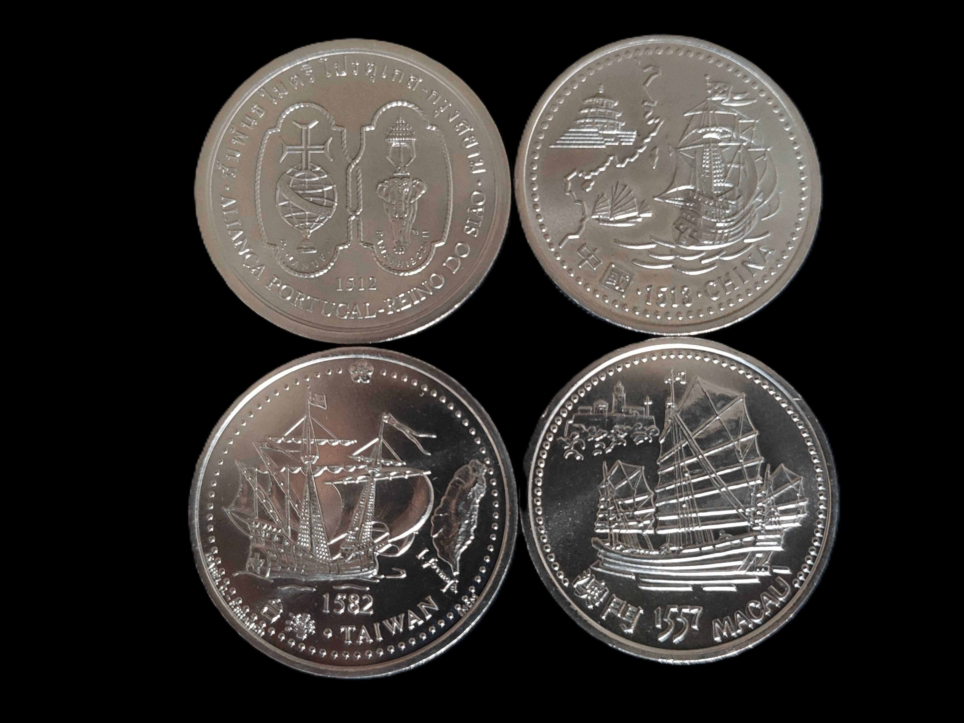 Conjunto de 4 moedas 200$ – VII Série Descobrimentos #17