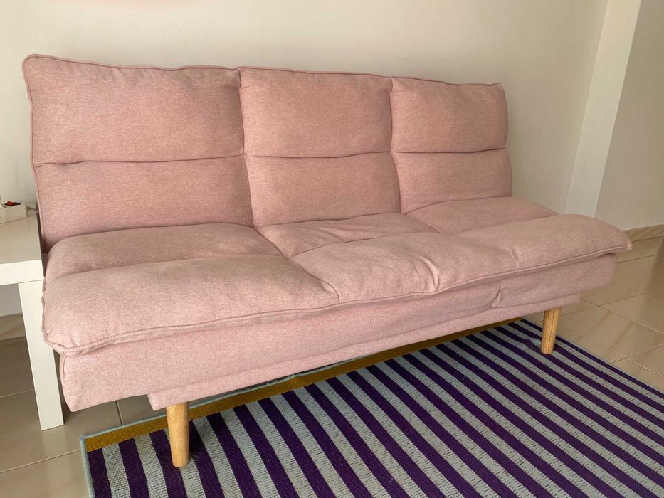 Sofá reclinável de 2 lugares em tecido Veka (Sklum)