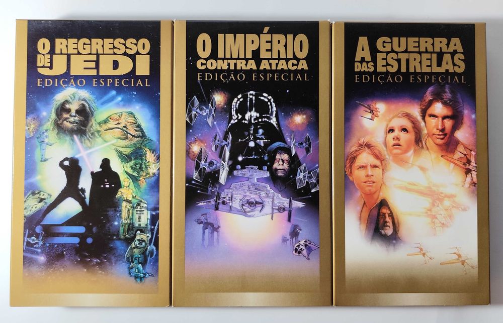Star Wars Trilogia Edição Especial VHS