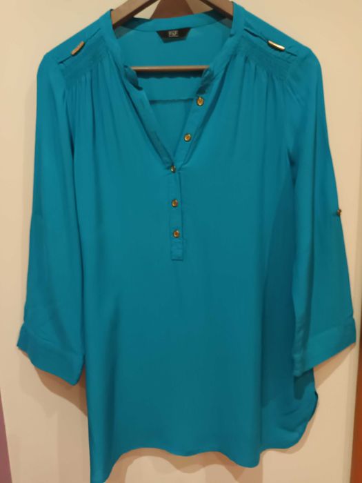 5 szt. koszulowych bluzek rozm od M do L