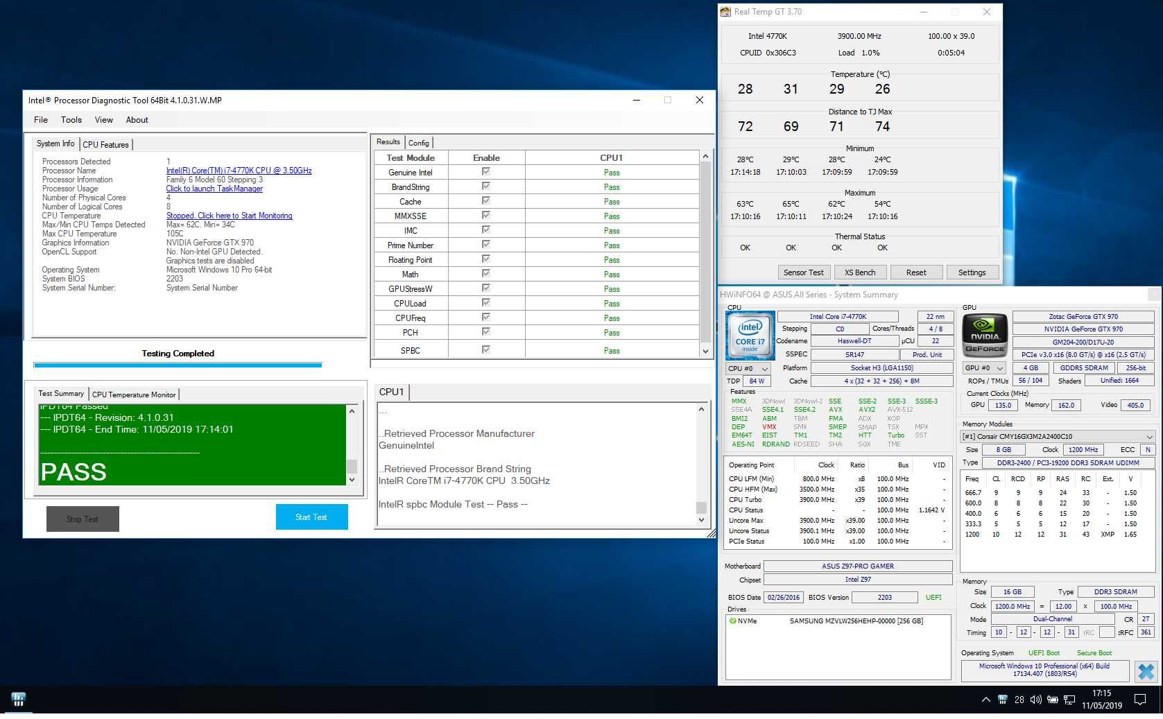 Intel i7-4770k (3.5 Ghz) - Processador (CPU) - Socket (LGA) 1150 (8)