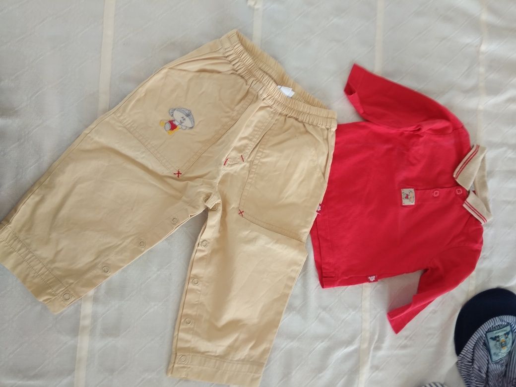 Lote 8 peças roupa bebé 18 meses