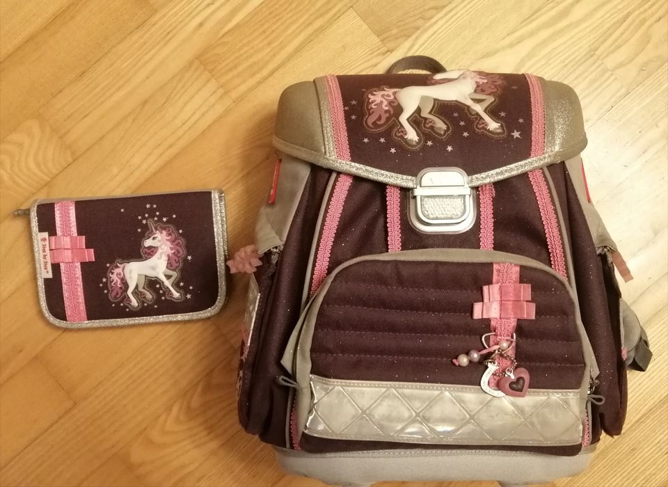 Tornister Hama Step by Step Jednorożec + piórnik