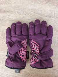 Rękawiczki zimowe na śnieg na polarze 134-152 Thinsulate