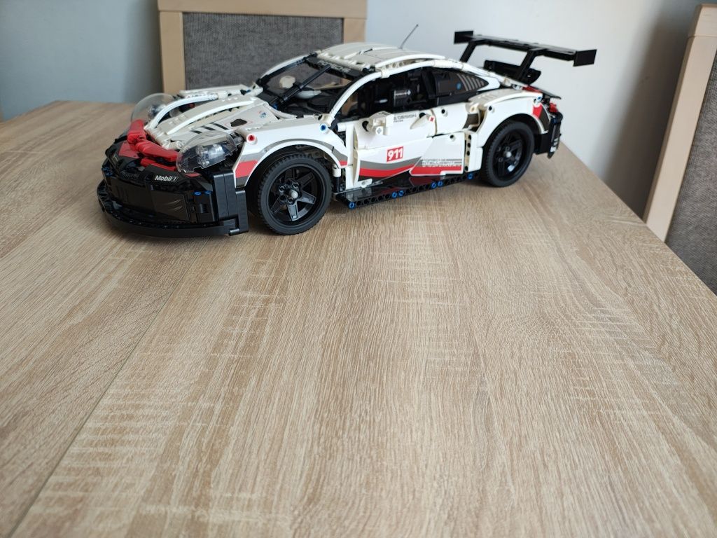 Klocki Porshe 911 rsr jak LEGO technic 42096