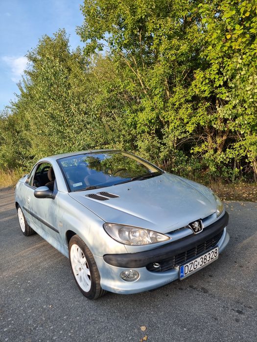 Peugeot 206cc 2.0 benzyna w super kasie
