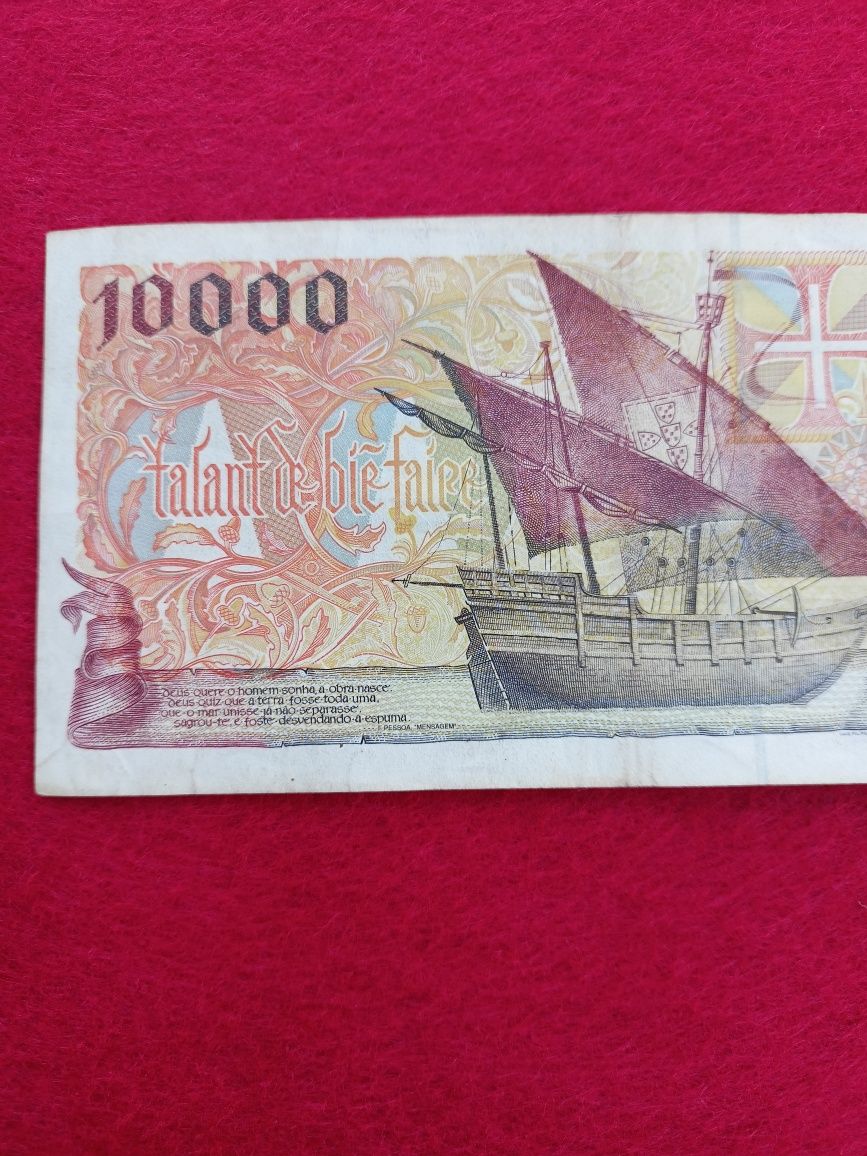 Nota 10000 Escudos Infante D.Henrique 1997