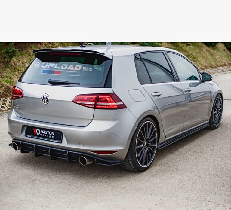 Spoiler VW Golf Aileron Lip Maxton Aba mk4 mk5 mk6 mk7