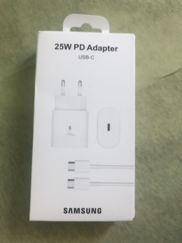 Oryginalna nowa ładowarka Samsung 25w z kablem 1m/3A Box