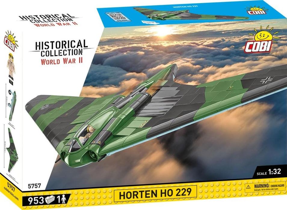 HC WWII Horten Ho 229 pudełko,451x311 mm
