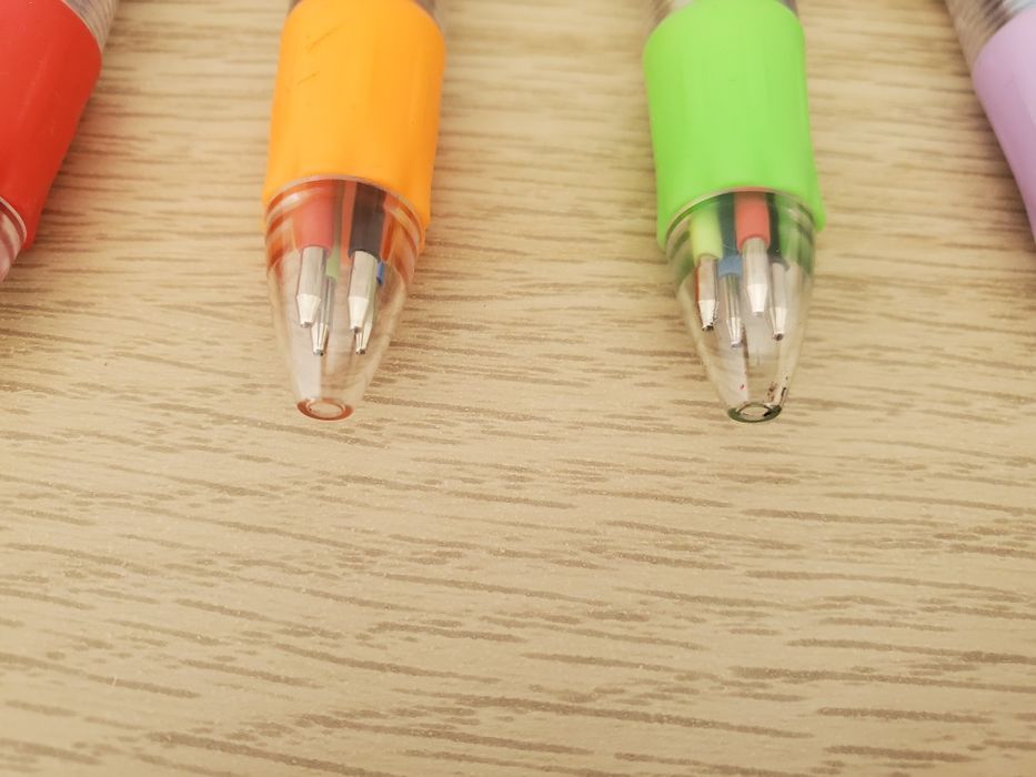 Mini canetas 4 cores