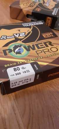 Power Pro Super8Slick V2 0,43mm 275m plecionka z USA