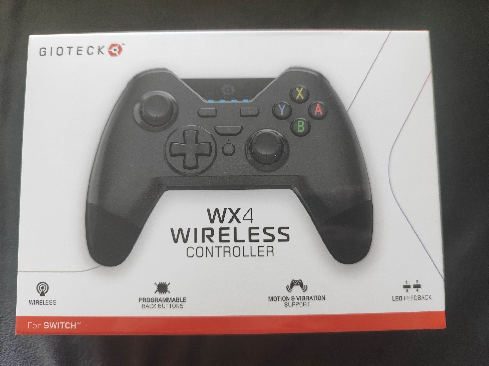 pad gioteck wx4 wireless do nintendo switch bezprzewodowy czarny