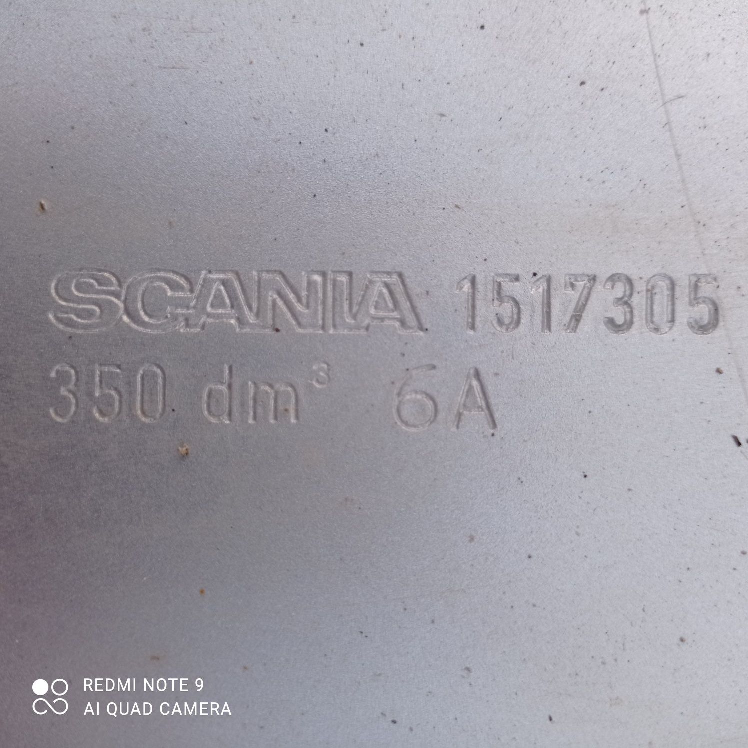 Zbiornik paliwa Scania