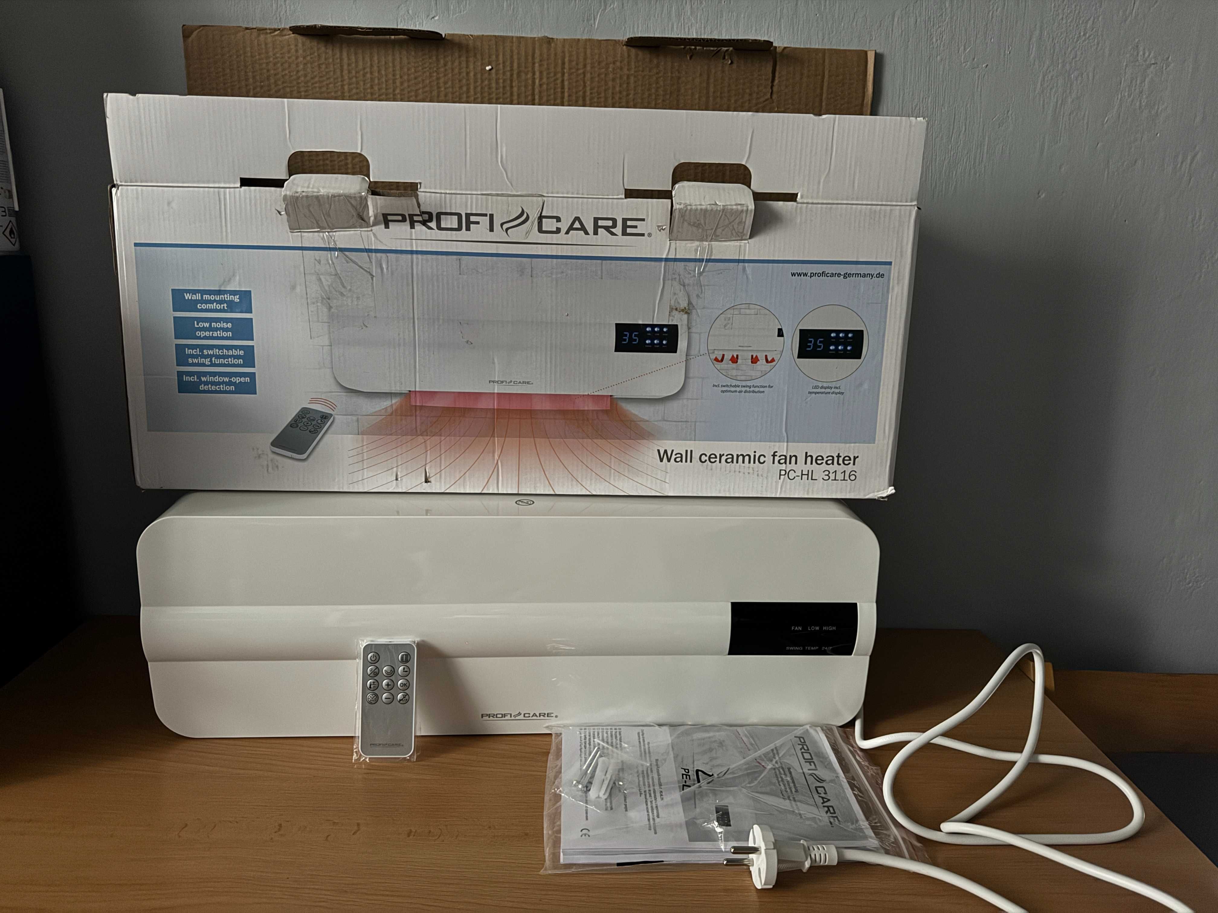 Termowentylator grzejnik ceramiczny Profi Care PC-HL3116