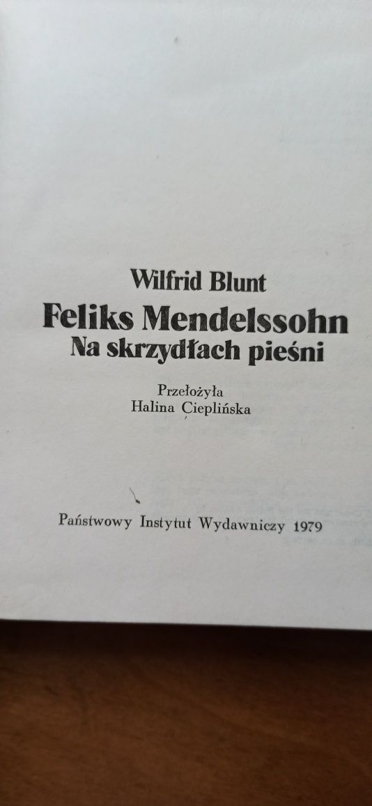 Feliks Mendelssohn - Wilfrid Blunt.