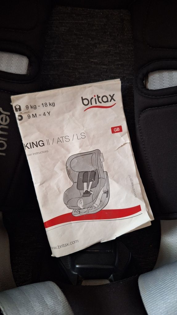 Автокрісло Britax-Romer King II