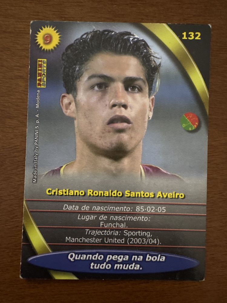 Cristiano Ronaldo megacraque 2004