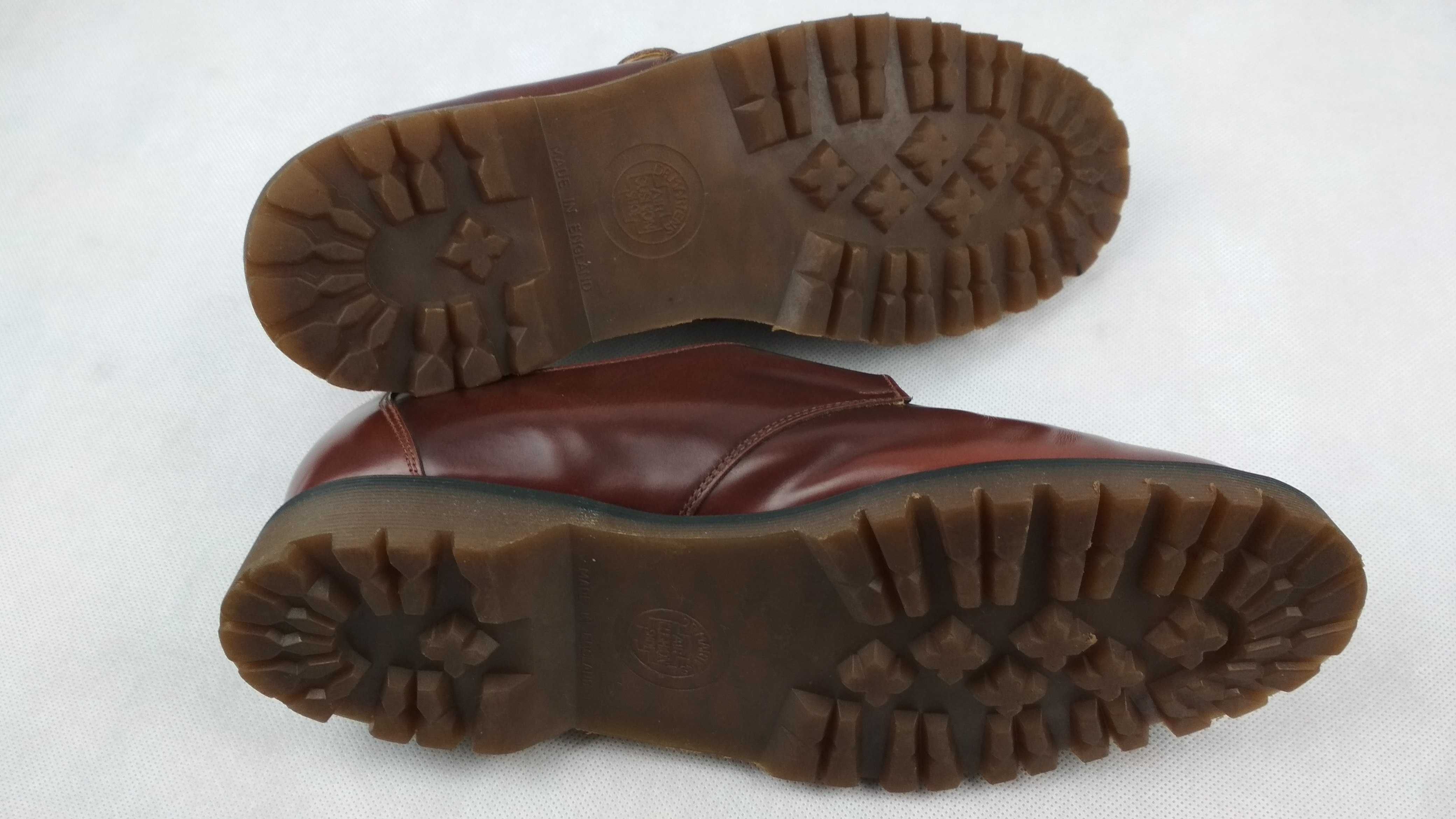 DR. MARTENS x Loake Buty Półbuty Monki Z Klamrą Skórzane Roz. 47