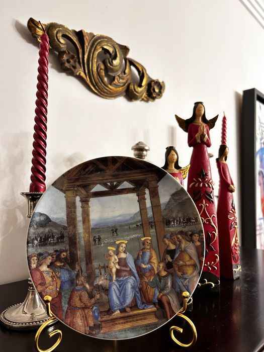 Prato Vista Alegre coleção Festa de Natal, do ano de 2003