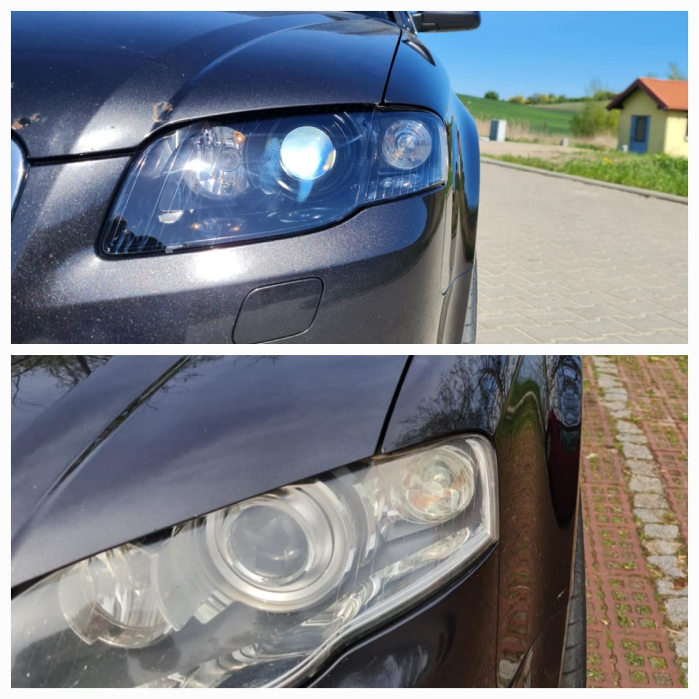 Regeneracja i naprawa lamp/reflektorów samochodowych.