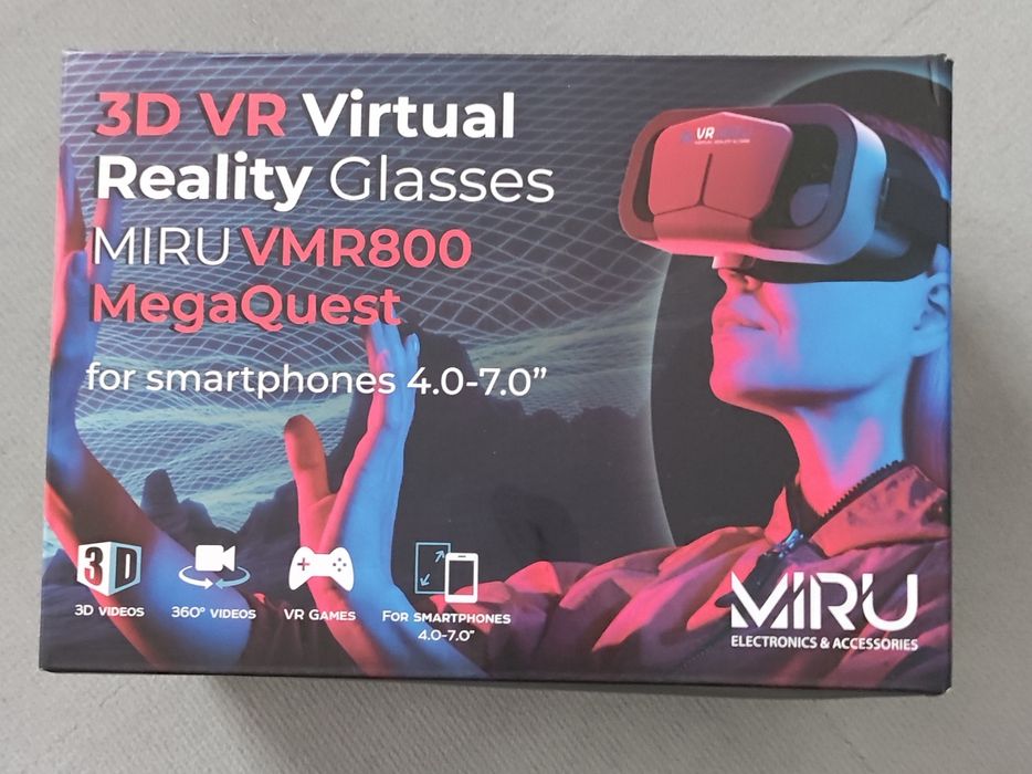 Okulary 3D VR Virtual
