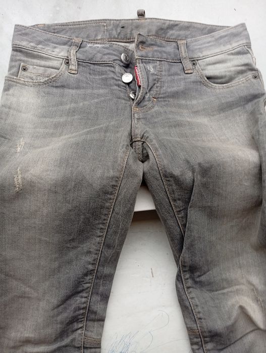 Dsquared2 oryginalne slim stretch jeans damskie jak nowe