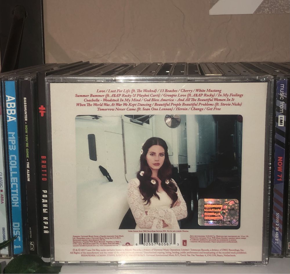 Lana Del Rey - Lust for Life CD