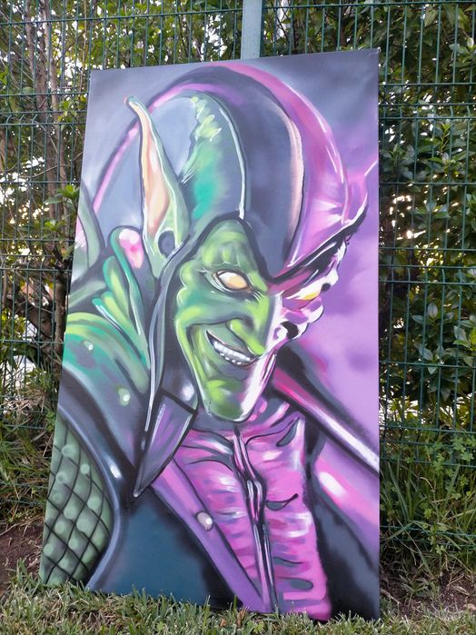 Pintura Marvel Green Goblin