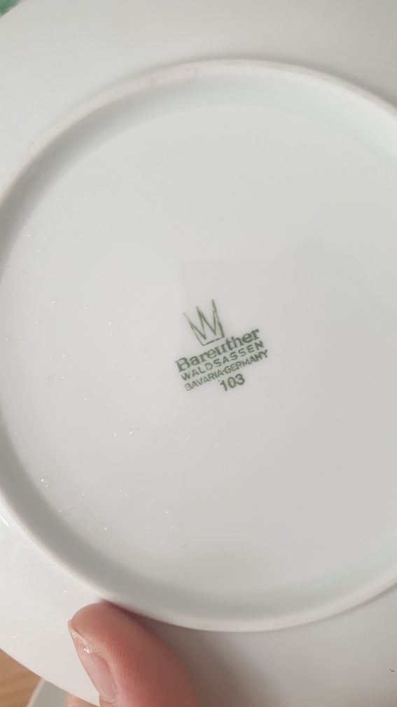 Porcelana Bavaria/ serwis kawowy