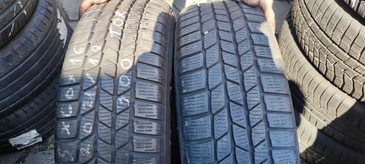 opony zima 205x60x16 CONTINENTAL 2szt 300zł 2019/2021r