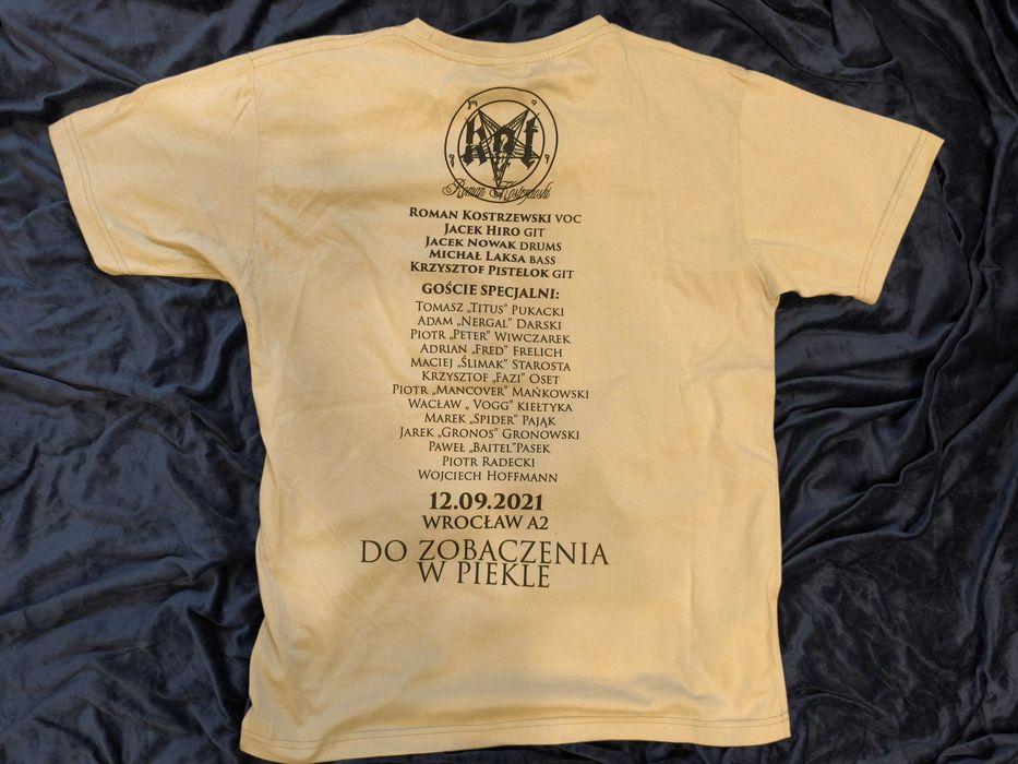 Koszulka Kat i Roman Kostrzewski Do zobaczenia w piekle + autografy