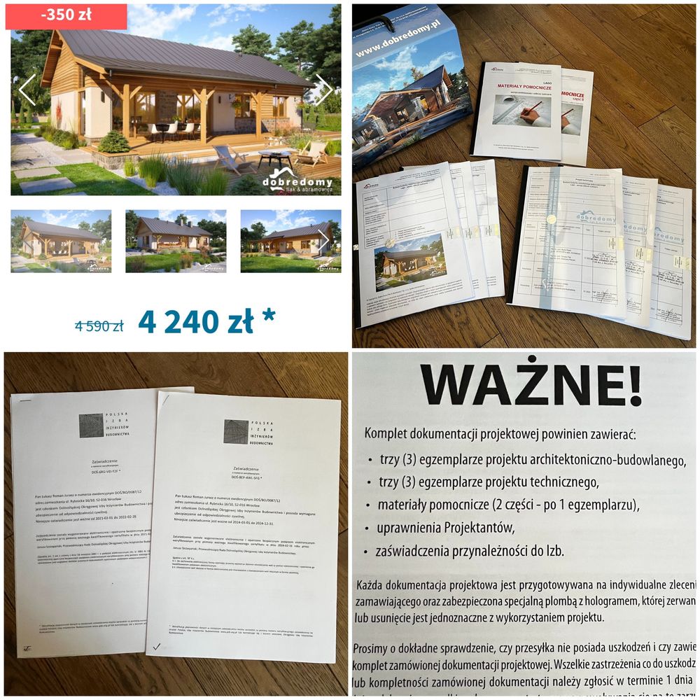 Projekt domu Lago Dobredomy
