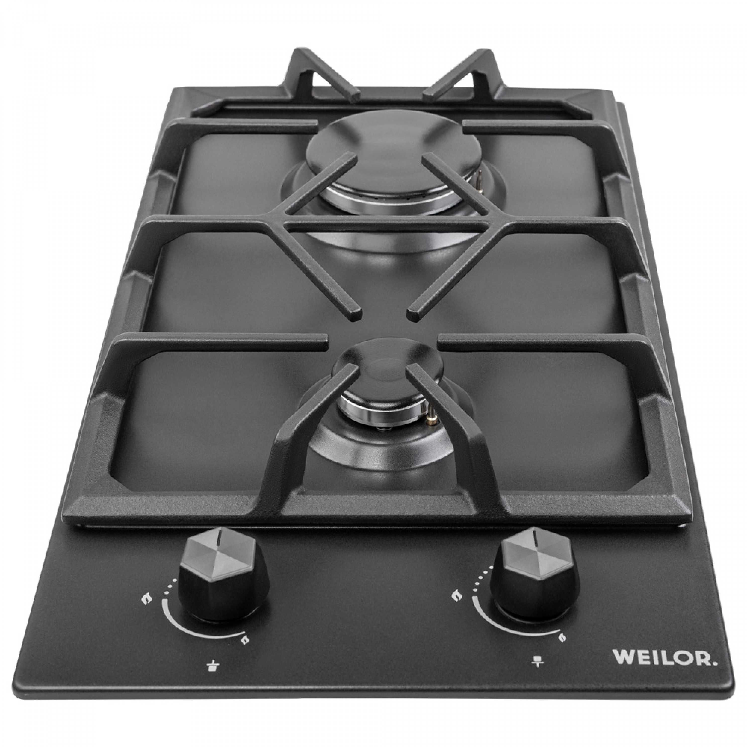 Газовые варочные поверхности на 2 конфорки Ventolux Weilor Perfelli