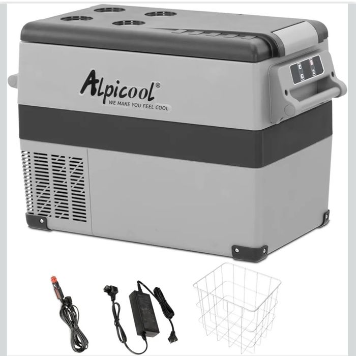 ALPICOOL CF45 PRZENOŚNA LODÓWKA z zamrażarką 45L samochodowa 12V -20°C
