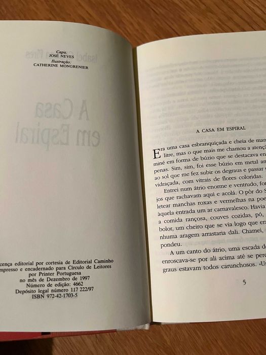 A CASA EM ESPIRAL    Isabel Cristina Pires