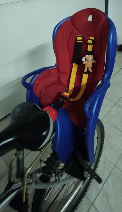 Cadeira de criança para bicleta, marca HAMAX.